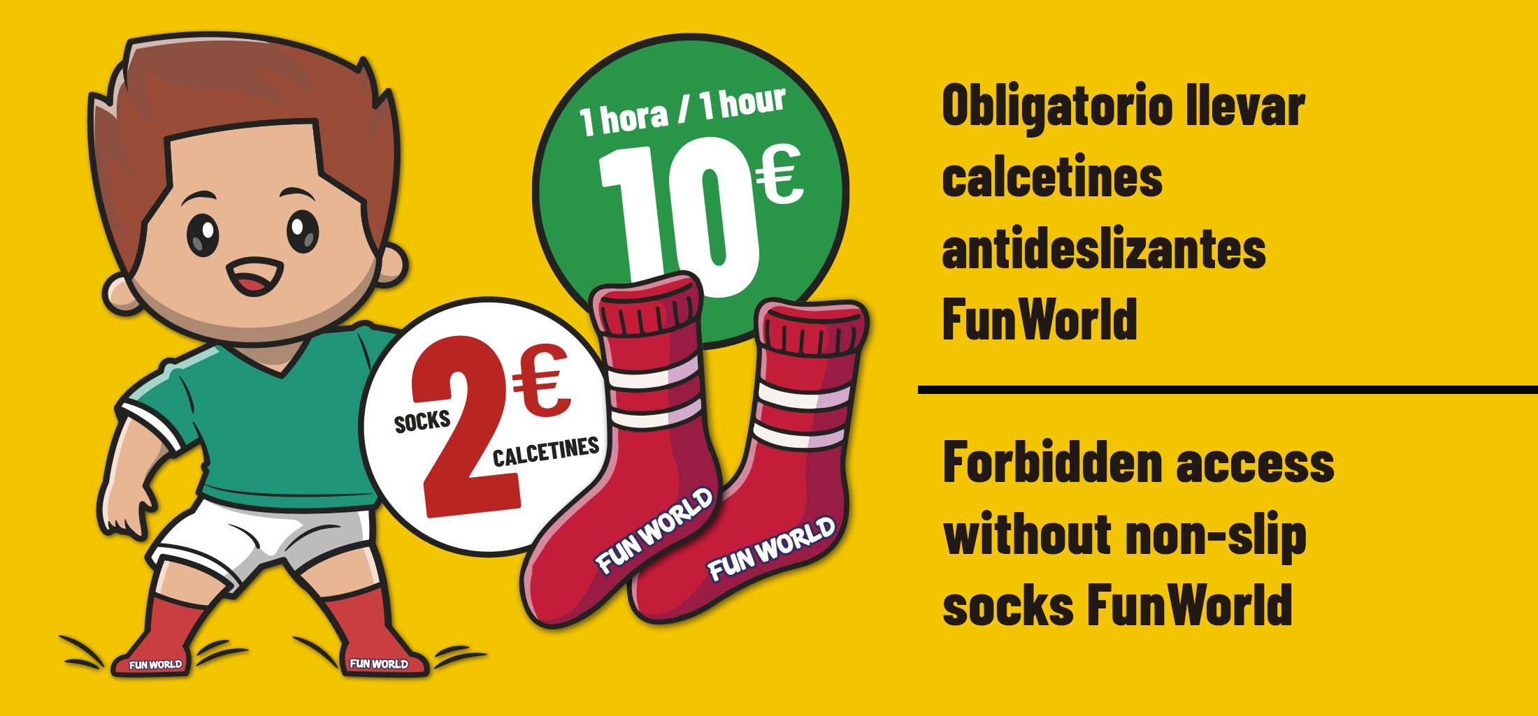 fun world calcetines mallorca alcudia movil25