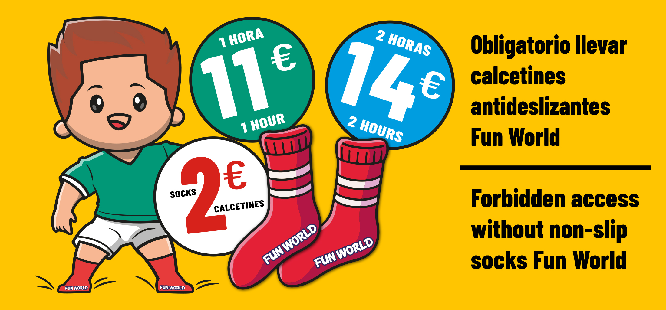 funworld precios 2026 mallorca alcudia mov